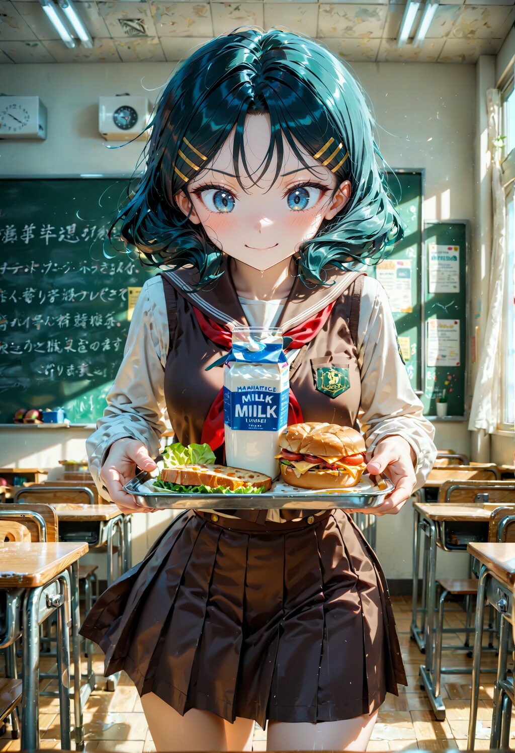 今日は全国学校給食週間最終日