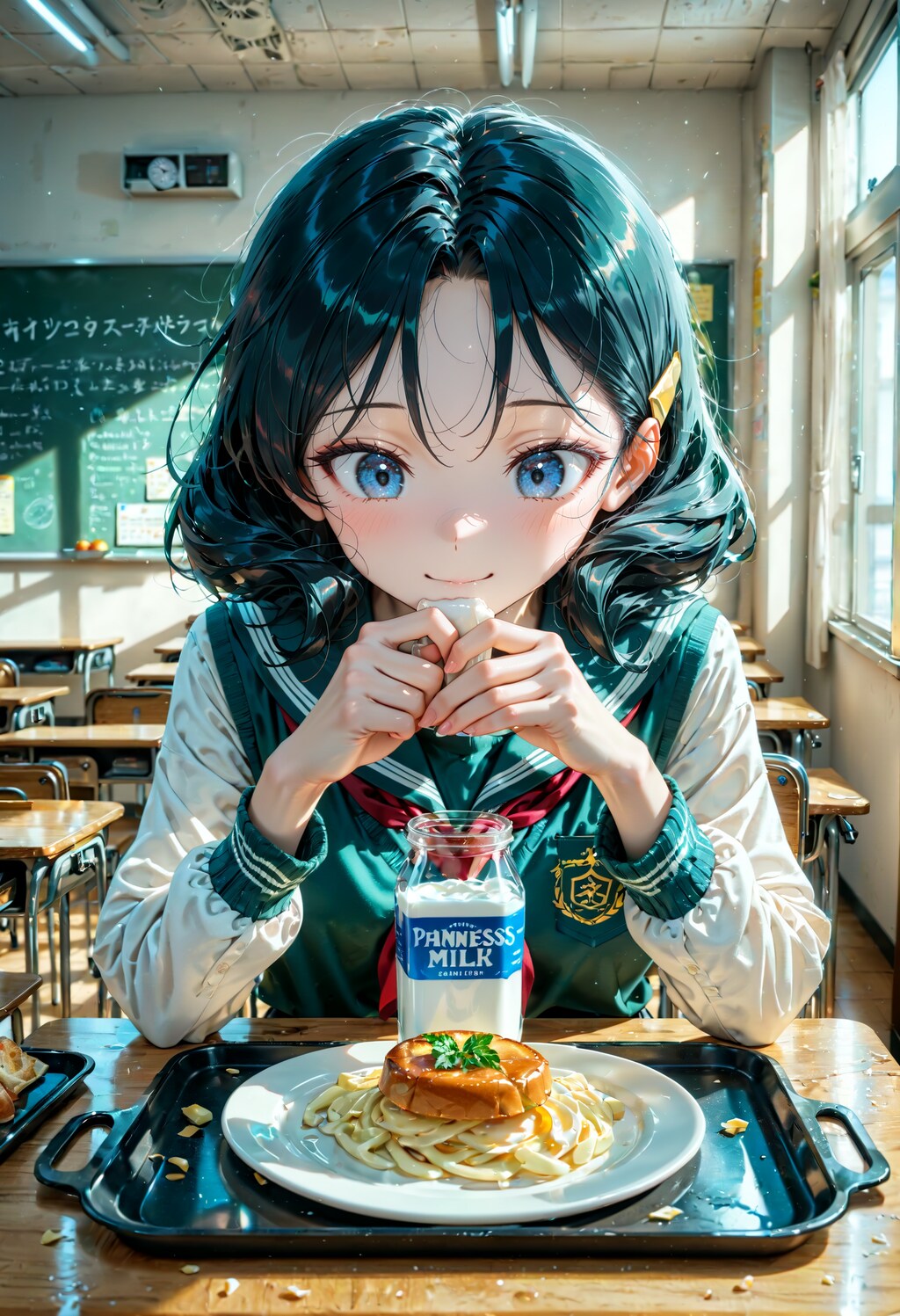 今日は全国学校給食週間最終日