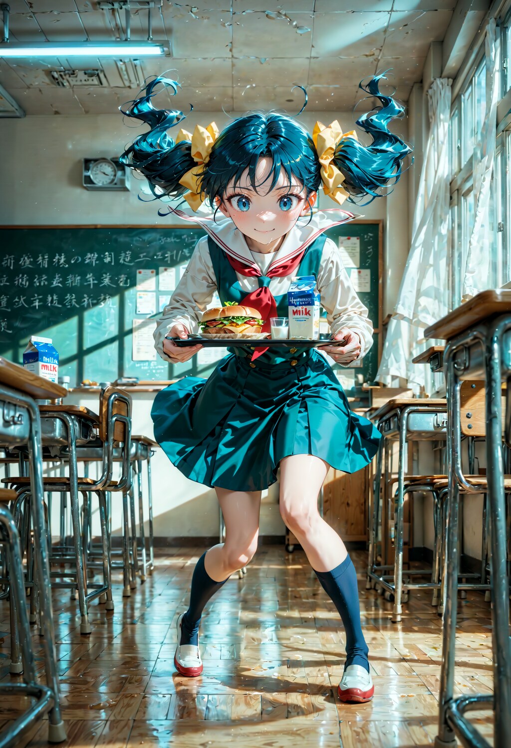 今日は全国学校給食週間最終日