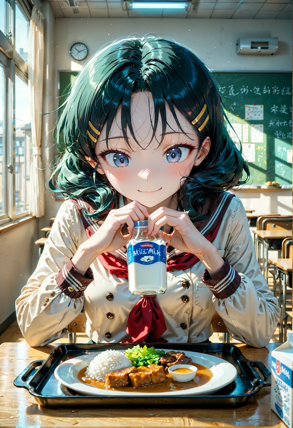 今日は全国学校給食週間最終日