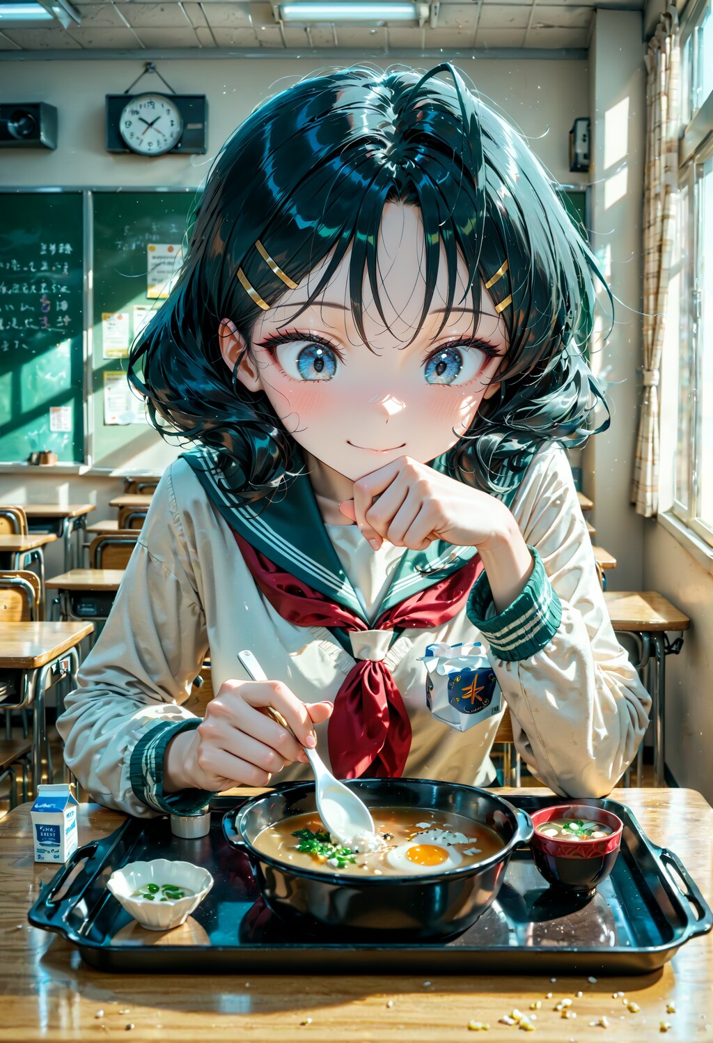 今日は全国学校給食週間最終日