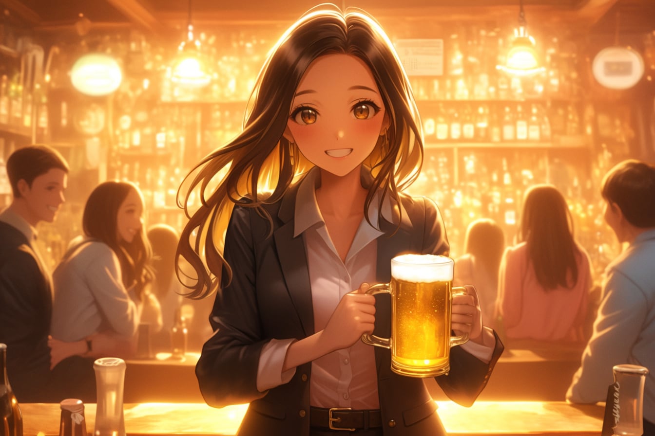乾杯‼️🍻✨184 | の人気AIイラスト・グラビア