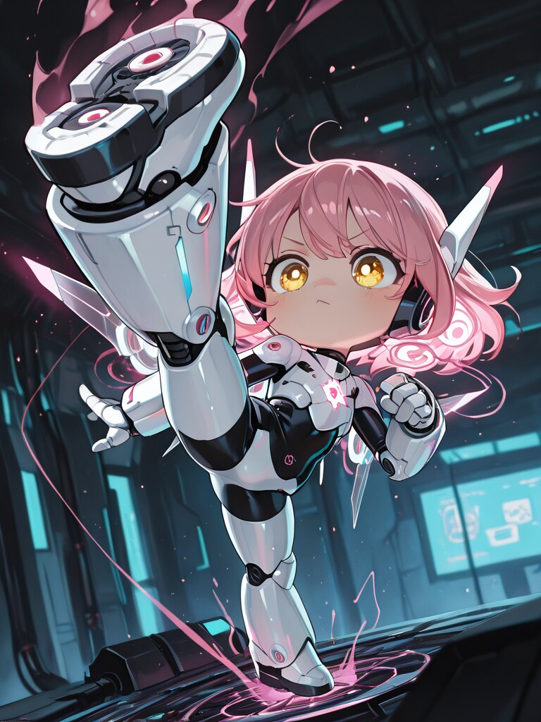 ちびメカ娘 | の人気AIイラスト・グラビア