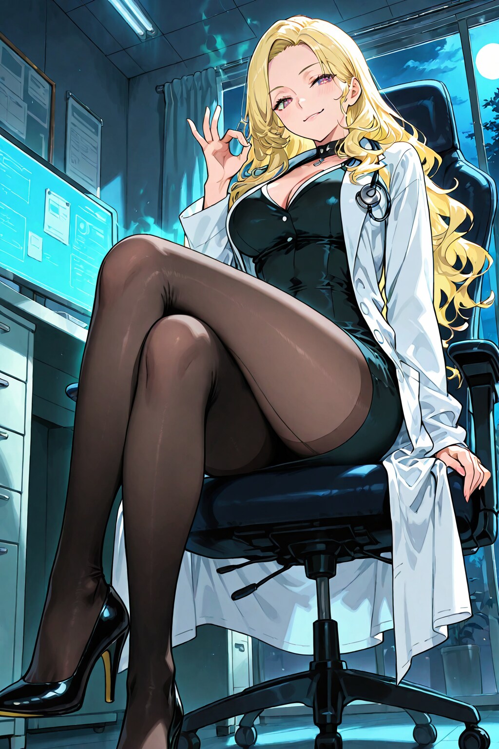 保健室のセクシー先生。