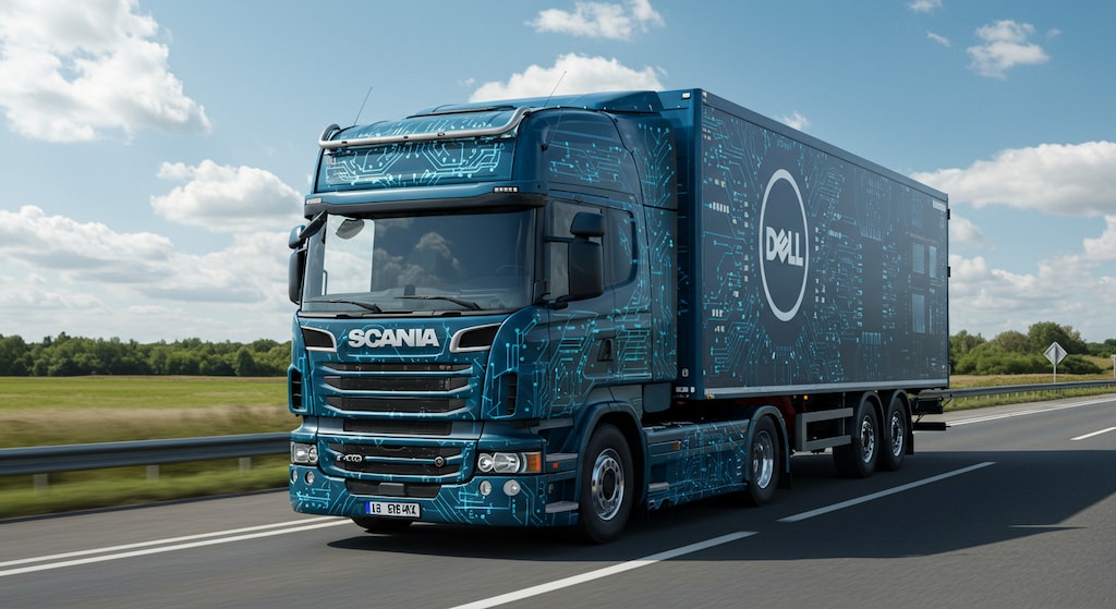 DELLスカニアトラック