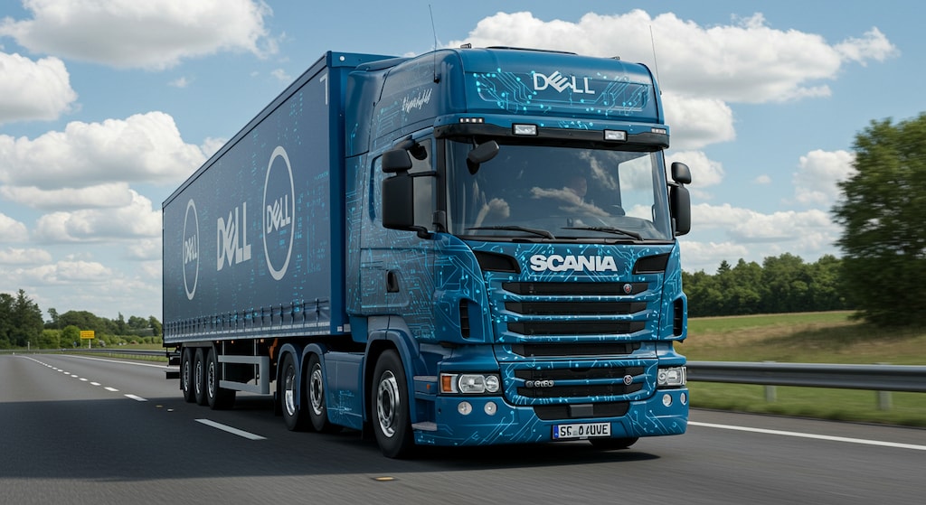 DELLスカニアトラック