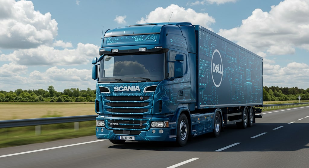 DELLスカニアトラック