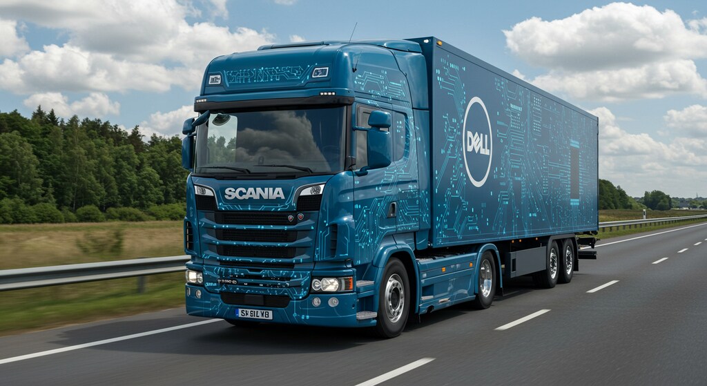 DELLスカニアトラック