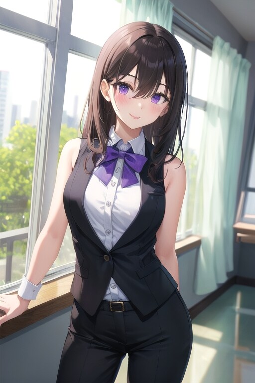 かっこかわいいタキシード美少女