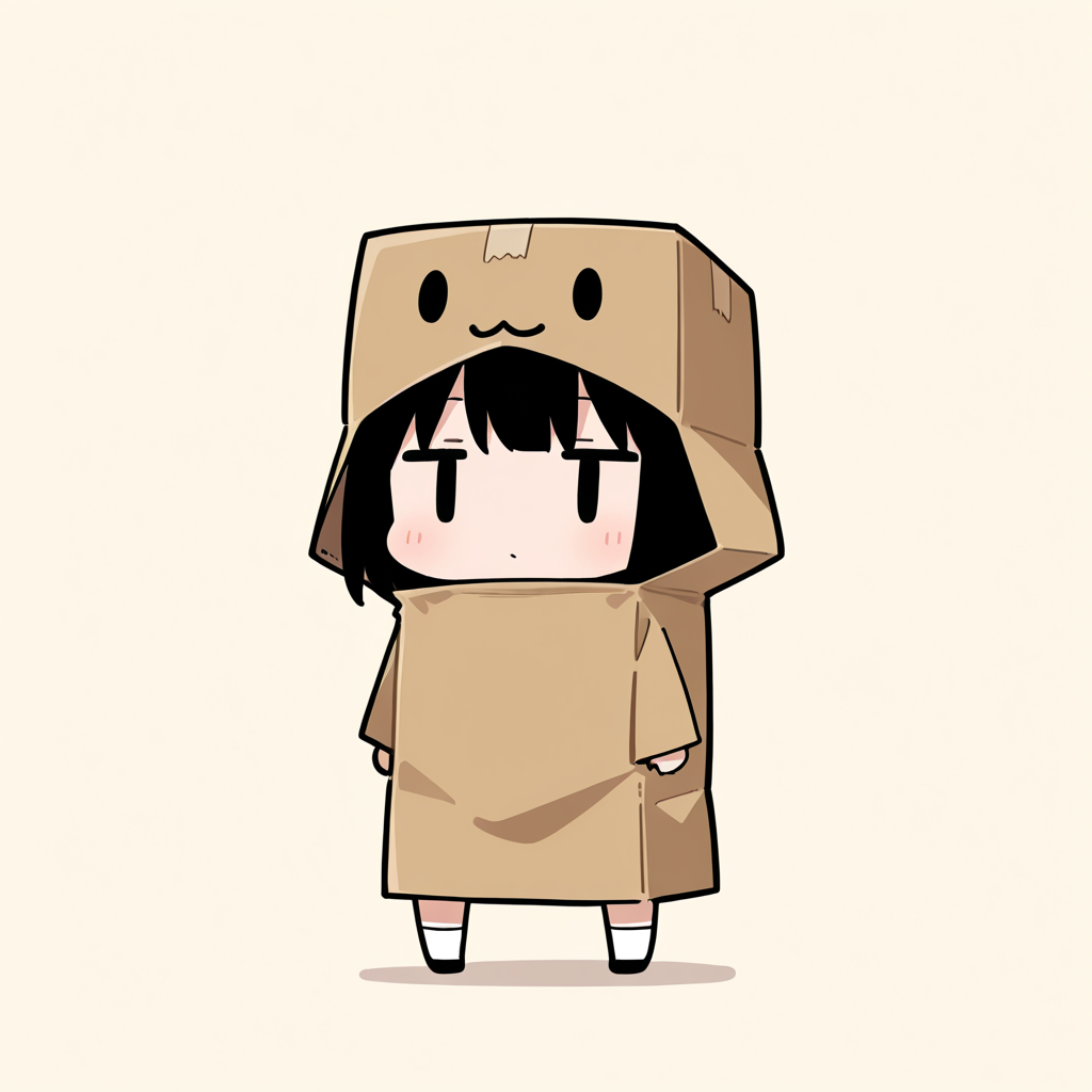 着ぐるみ着せ替え（段ボール）