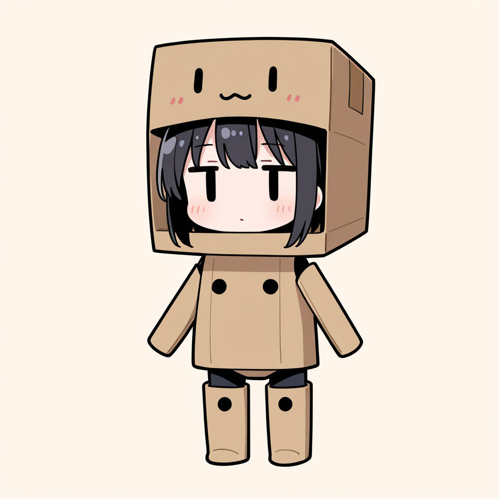 着ぐるみ着せ替え（段ボール）