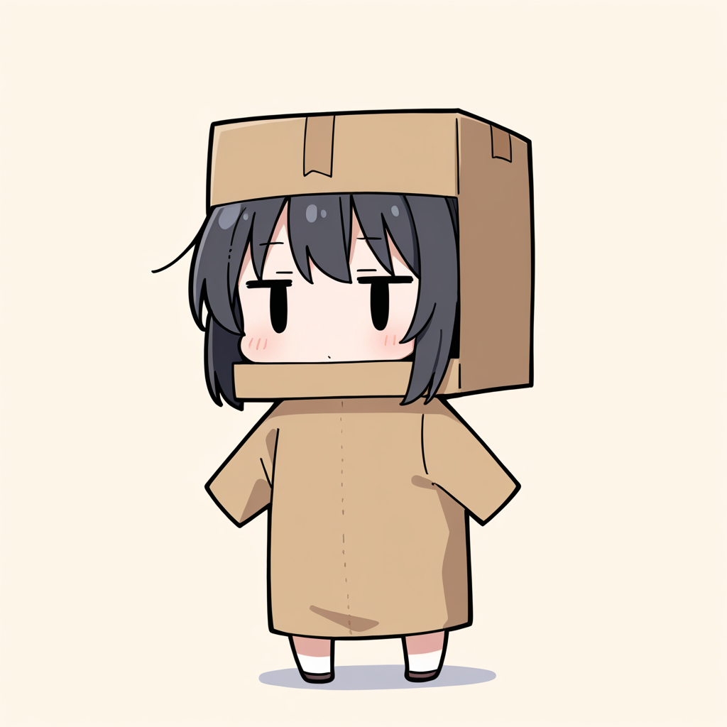 着ぐるみ着せ替え（段ボール）