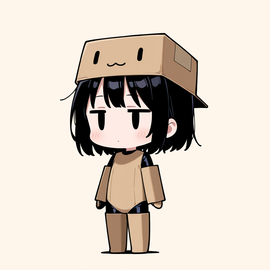 着ぐるみ着せ替え（段ボール）