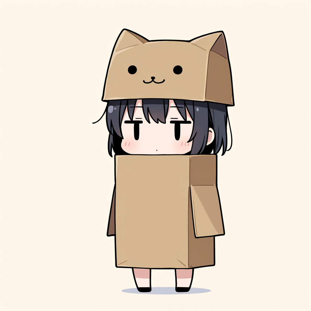 着ぐるみ着せ替え（段ボール）