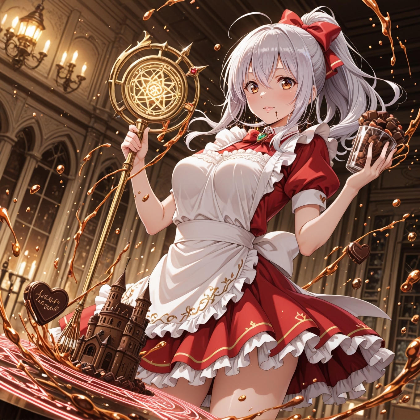 魔法で本命チョコ！