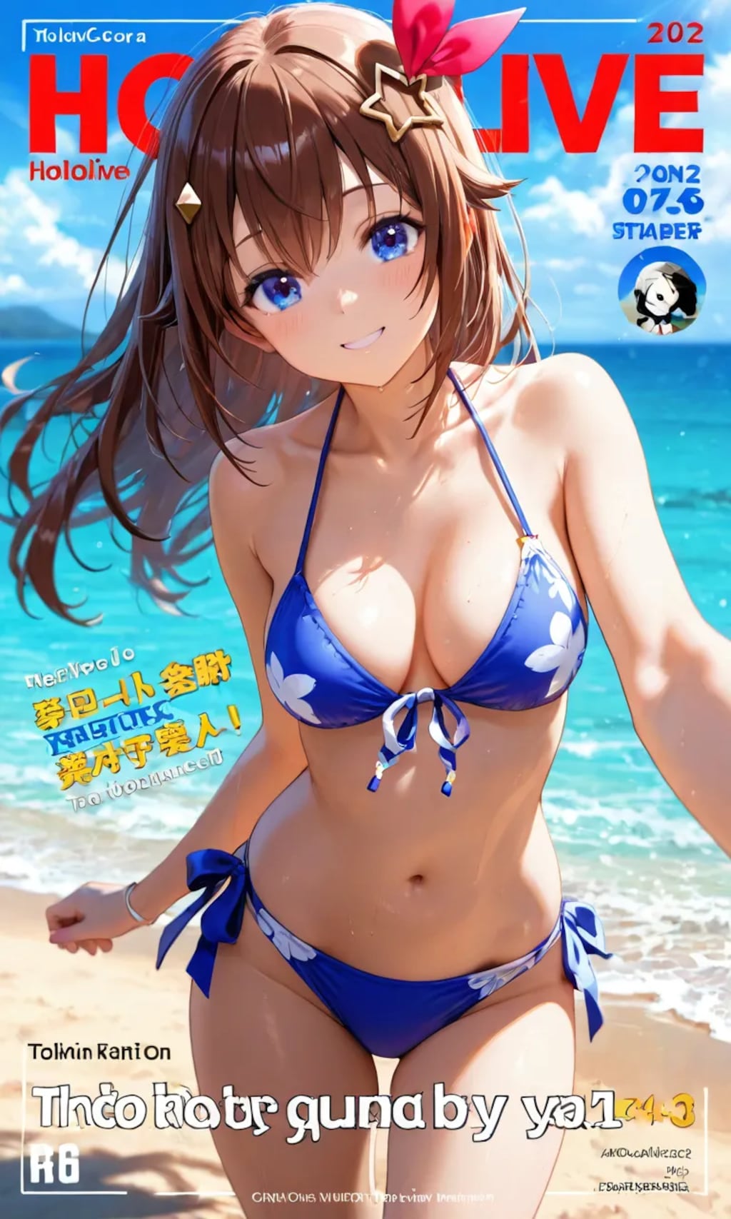 グラビア風表紙