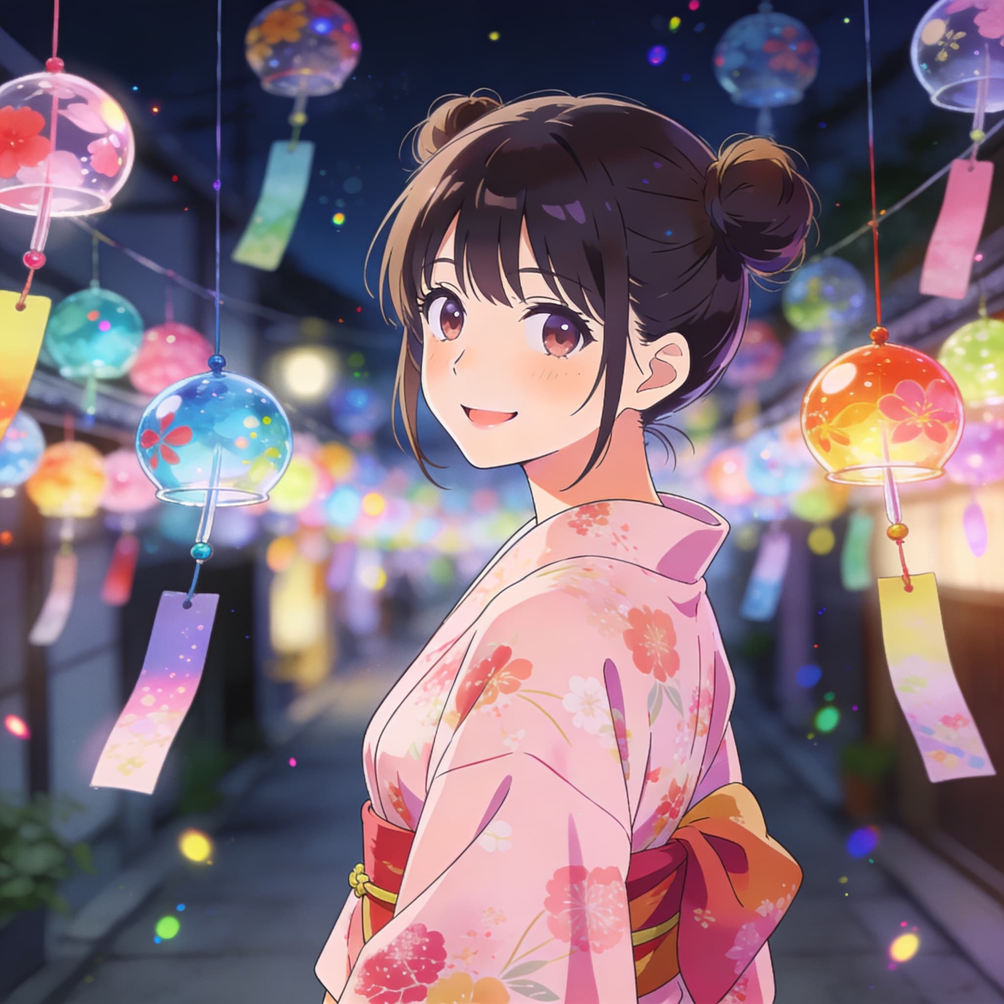 風鈴祭り | の人気AIイラスト・グラビア