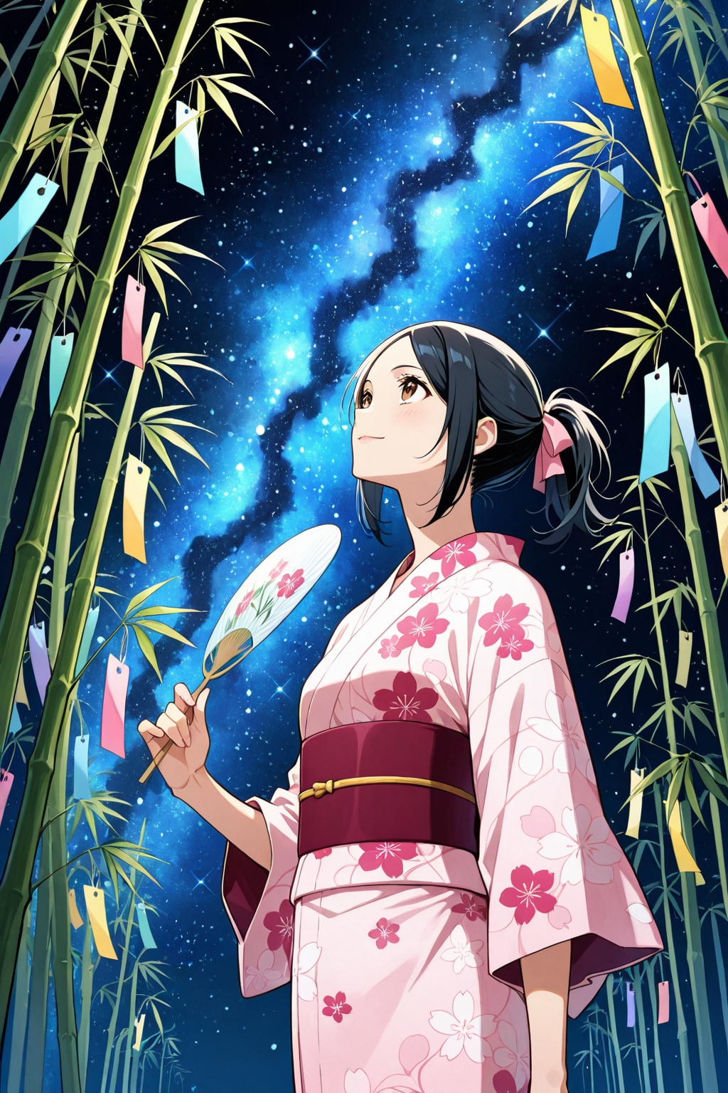桃花と七夕の夜 2026