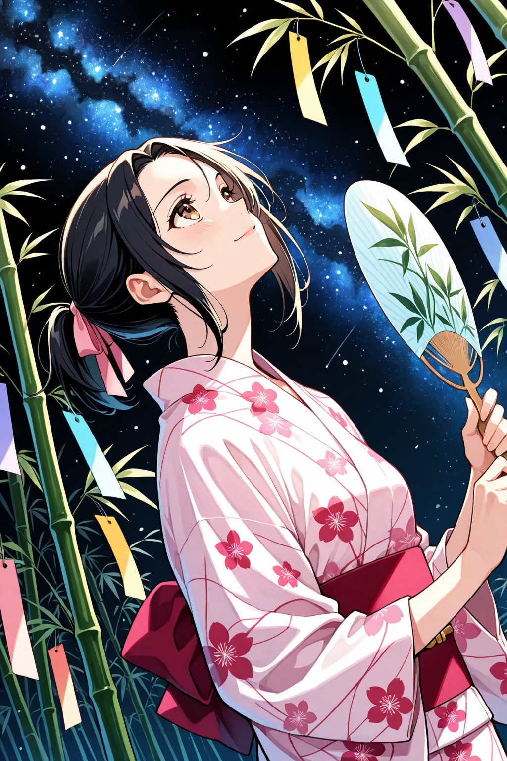 桃花と七夕の夜 2026