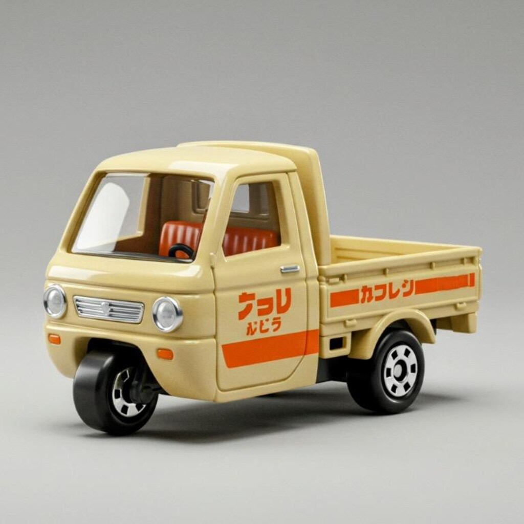 トラックのミニカー
