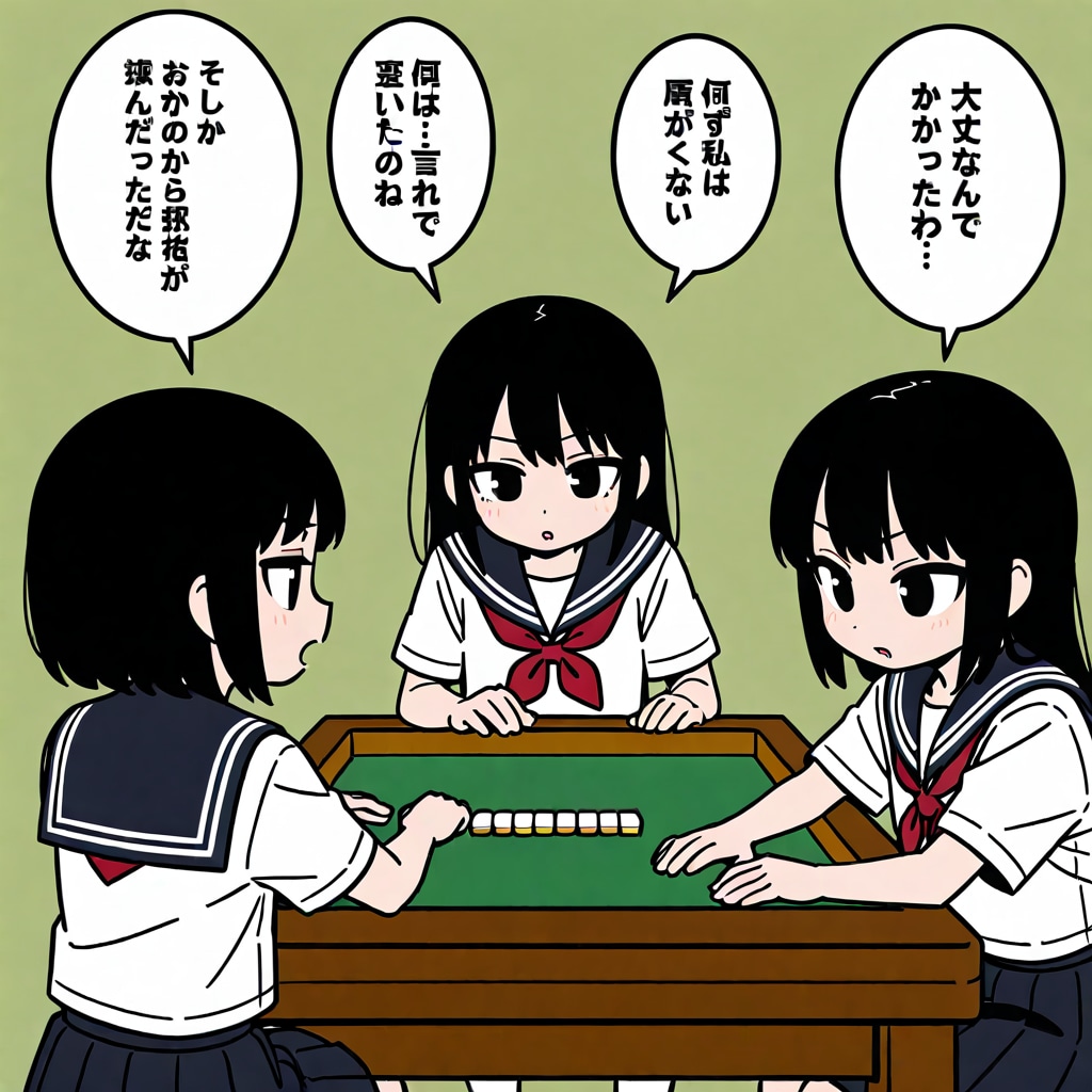 麻雀女学生
