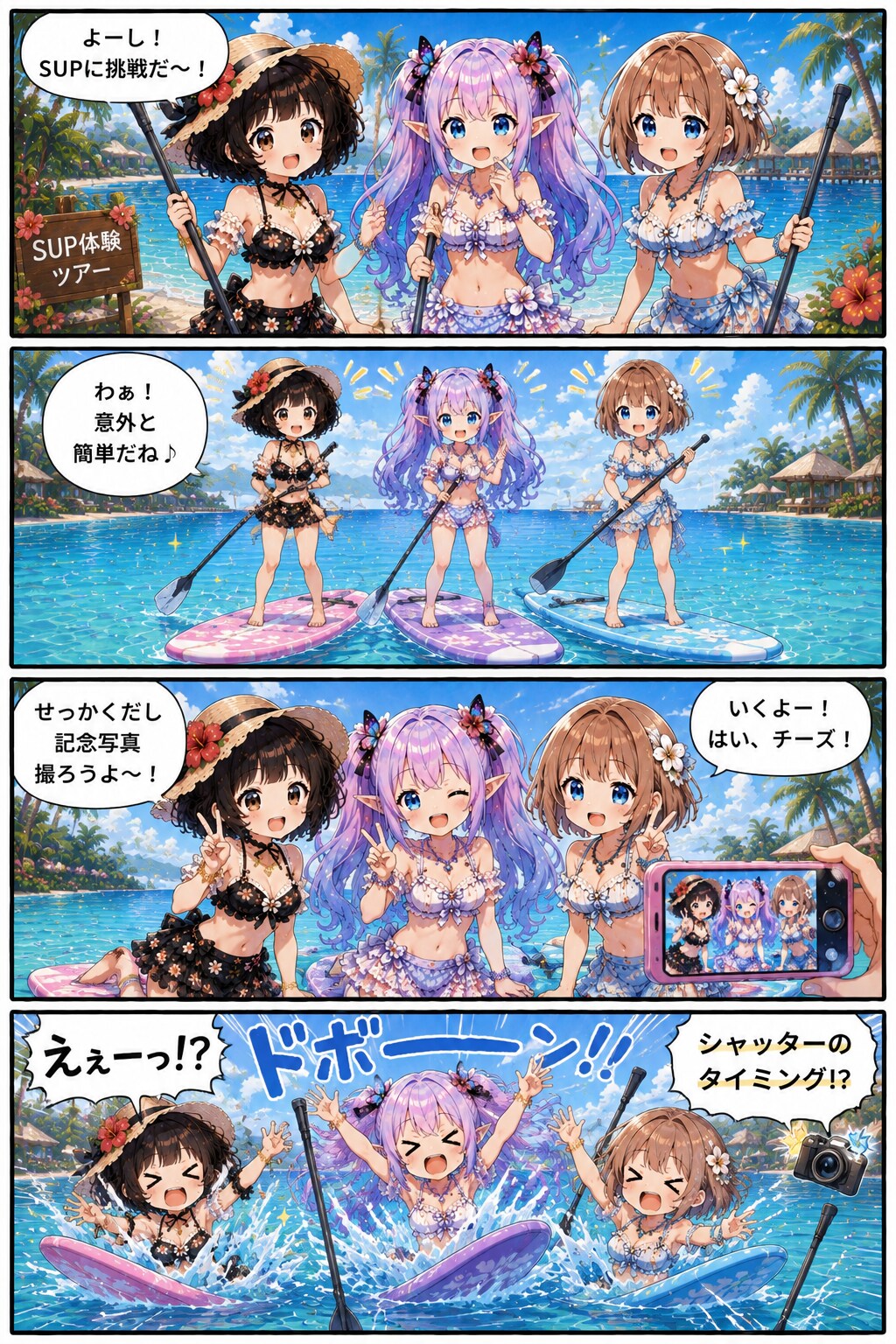 SUPに挑戦