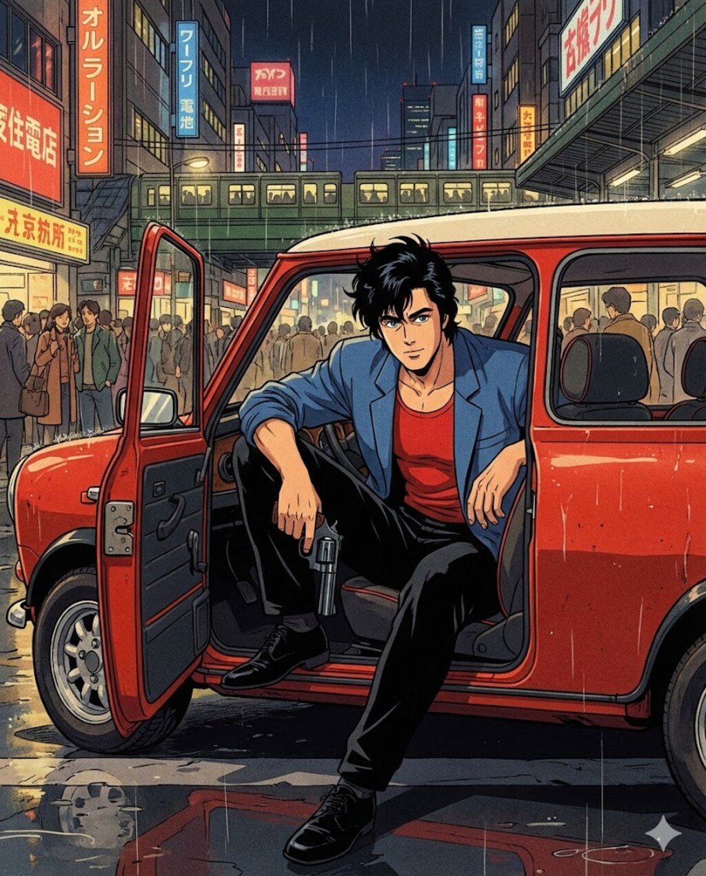 待たせたな。俺を呼んだのは君だろ？