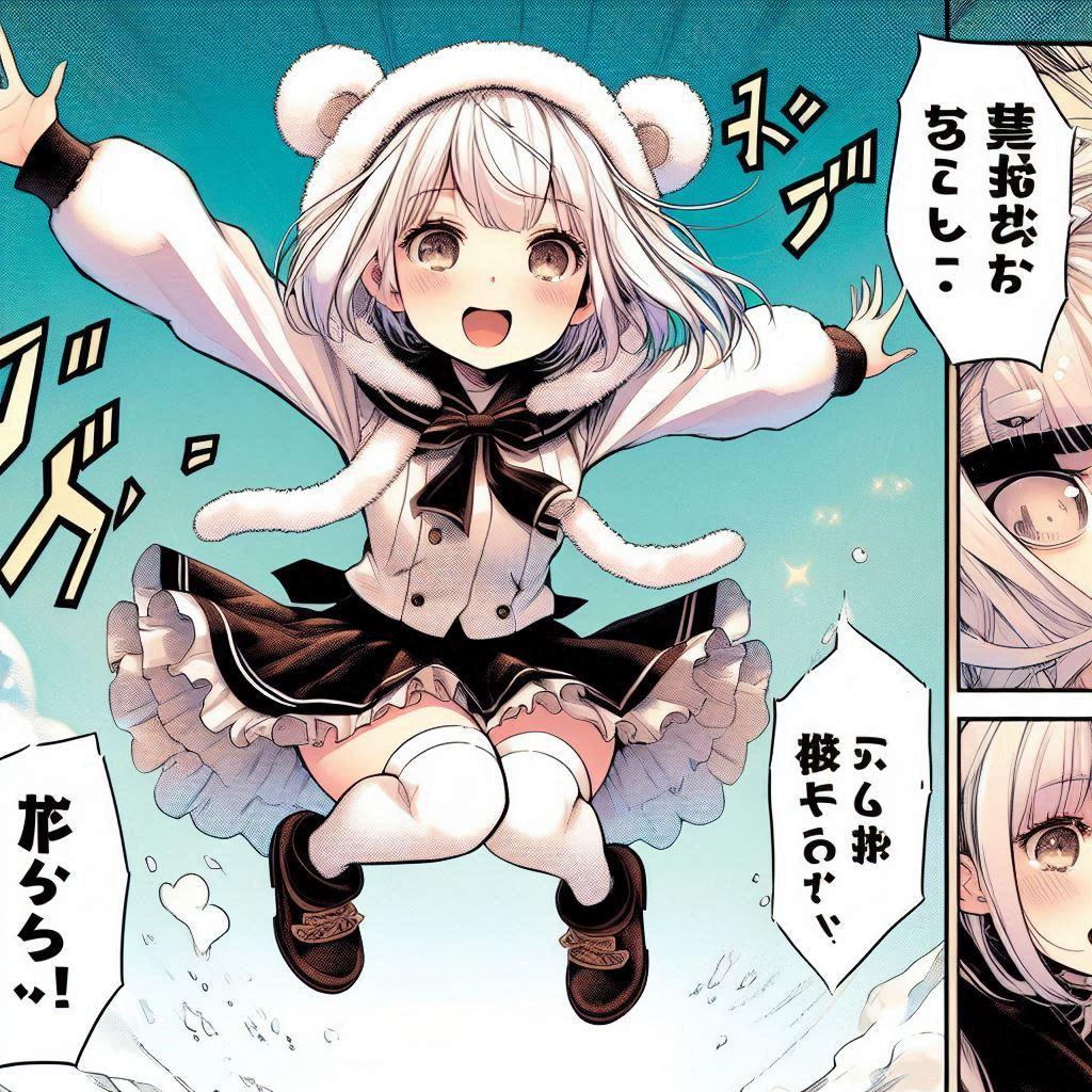 コミック白くまDall-E②