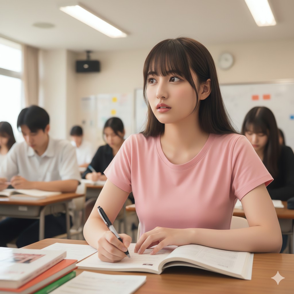 ある大学のミスコンテスト04：親友とキャンパスで