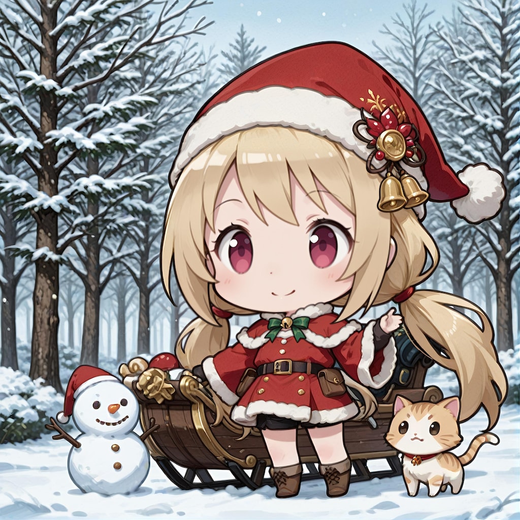 ねこさんとクリスマス クリスマス8日前
