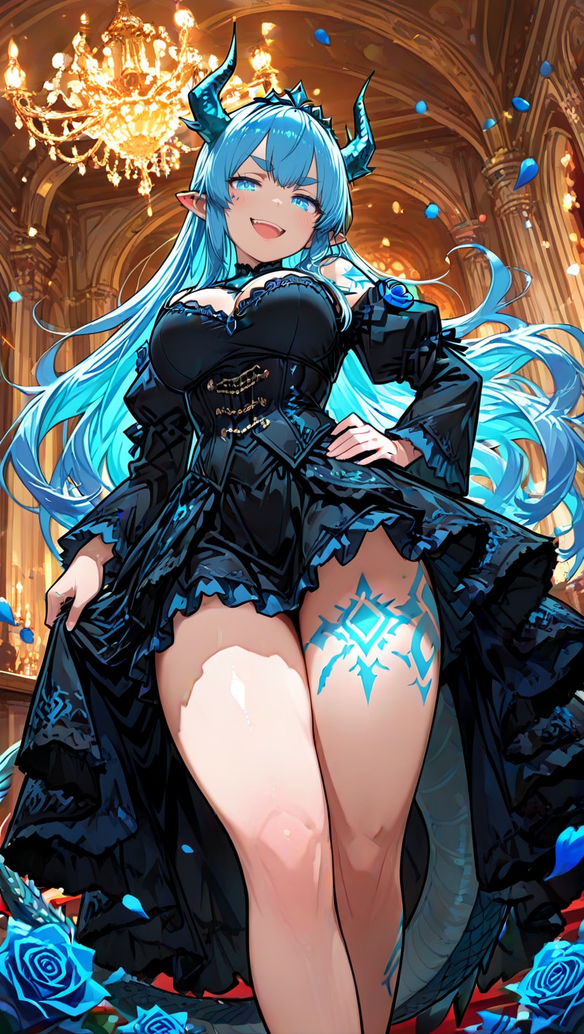 氷織　「わかったぞ！こういうのがいいんだろう？」 | の人気AIイラスト・グラビア