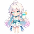 ミルキー・ブルーソーダ 2枚目