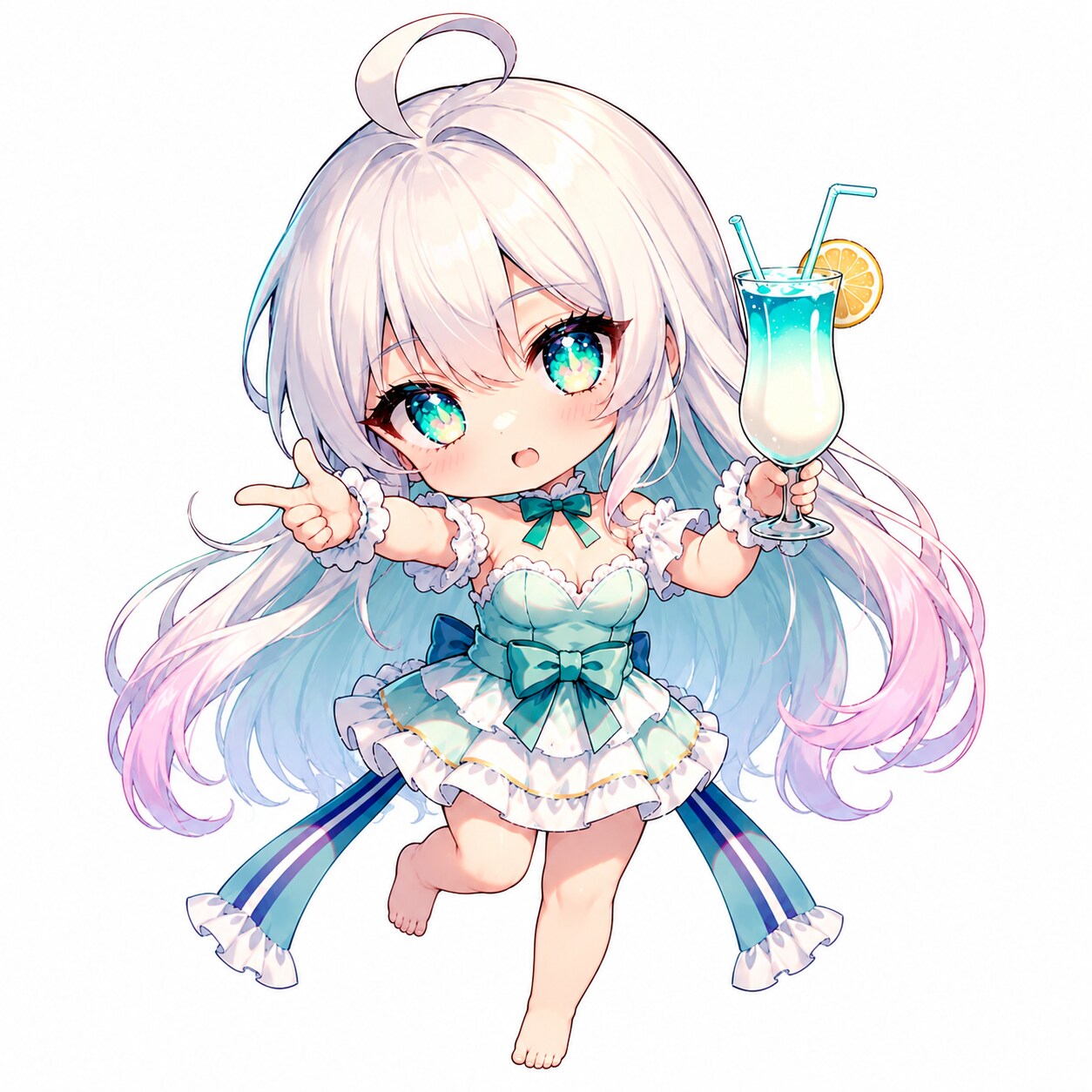 ミルキー・ブルーソーダ