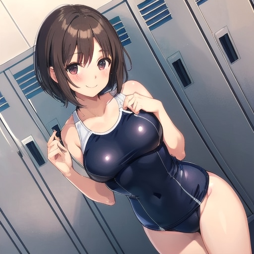 競泳水着、サイズ合ってない？