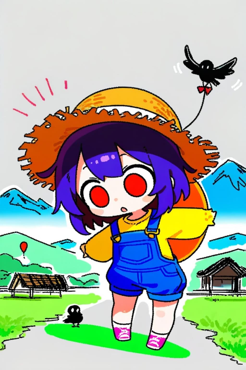 紫髪ちゃん👒🎈