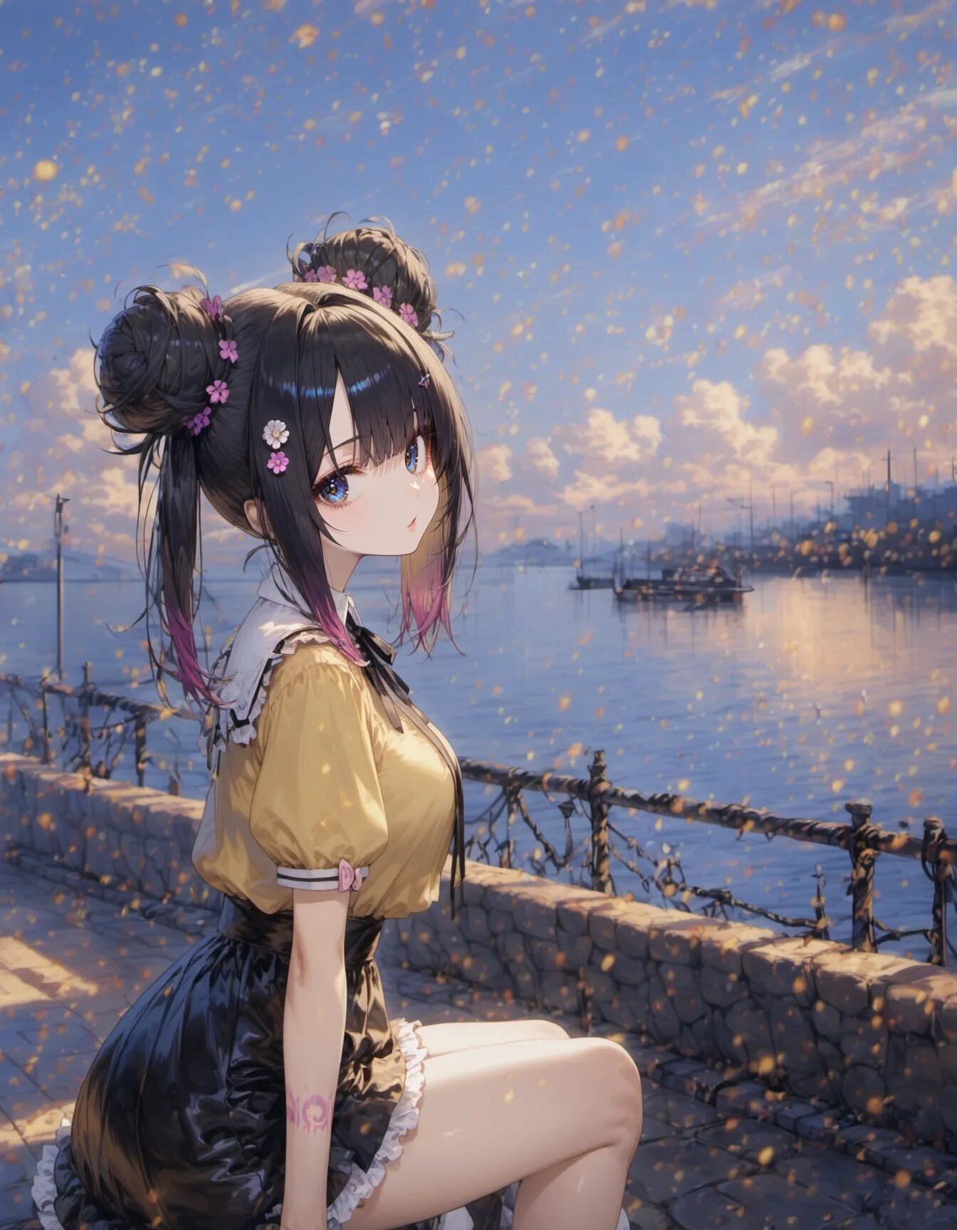 Golden Hour Whispers | の人気AIイラスト・グラビア