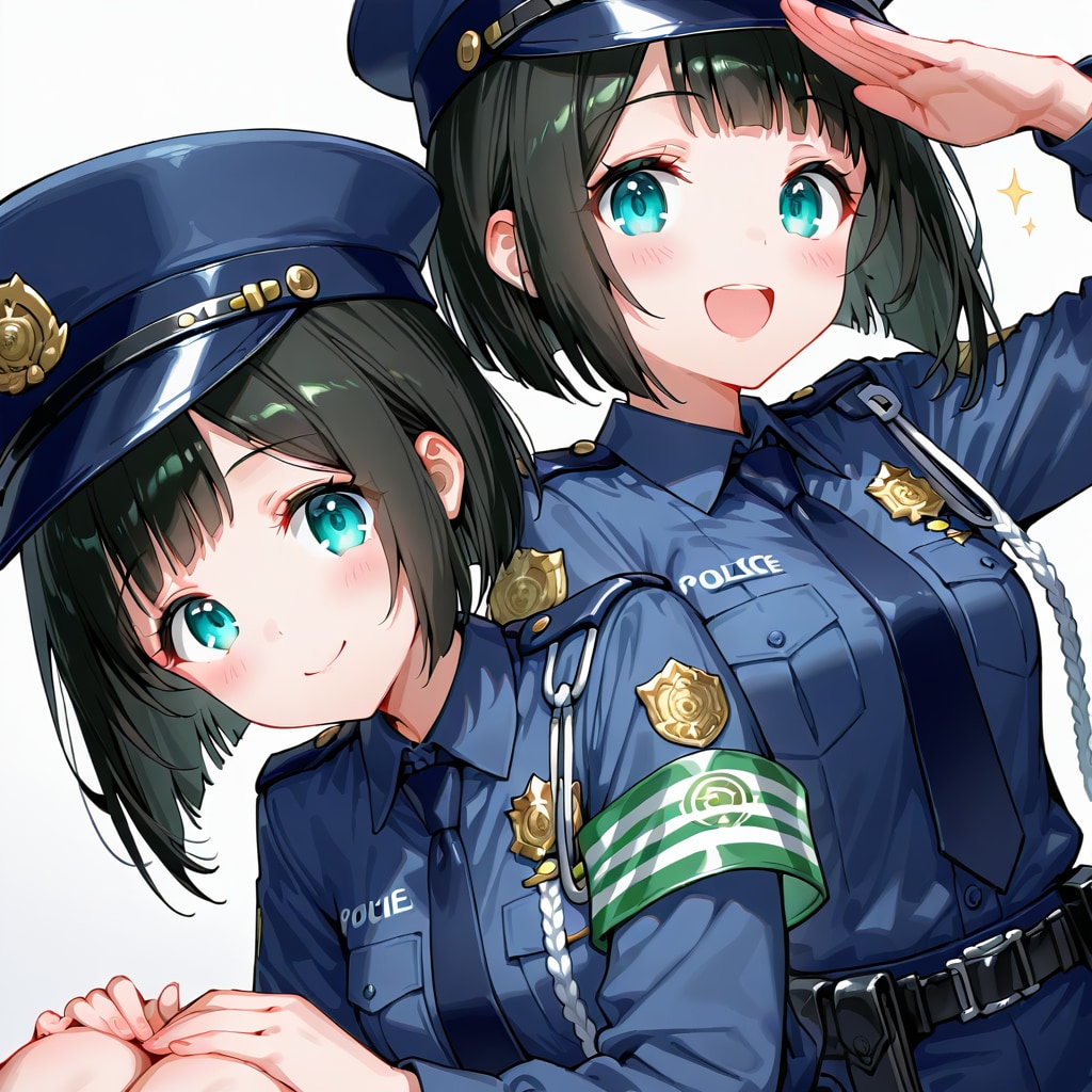 婦警さん（ふたご）