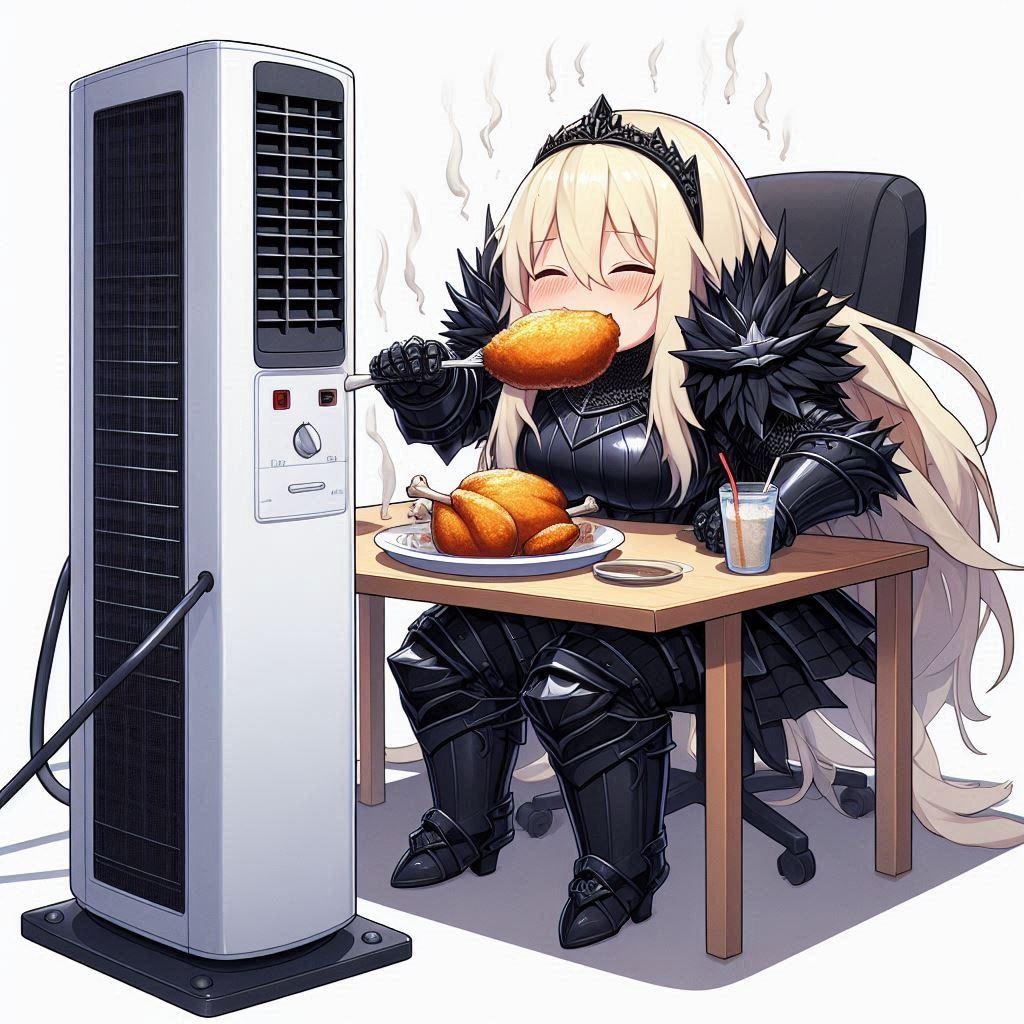 フライドチキンとエリザベス