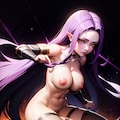 「fate」躍動感のあるライダーのセクシーな戦闘ヌードシーン 5枚目