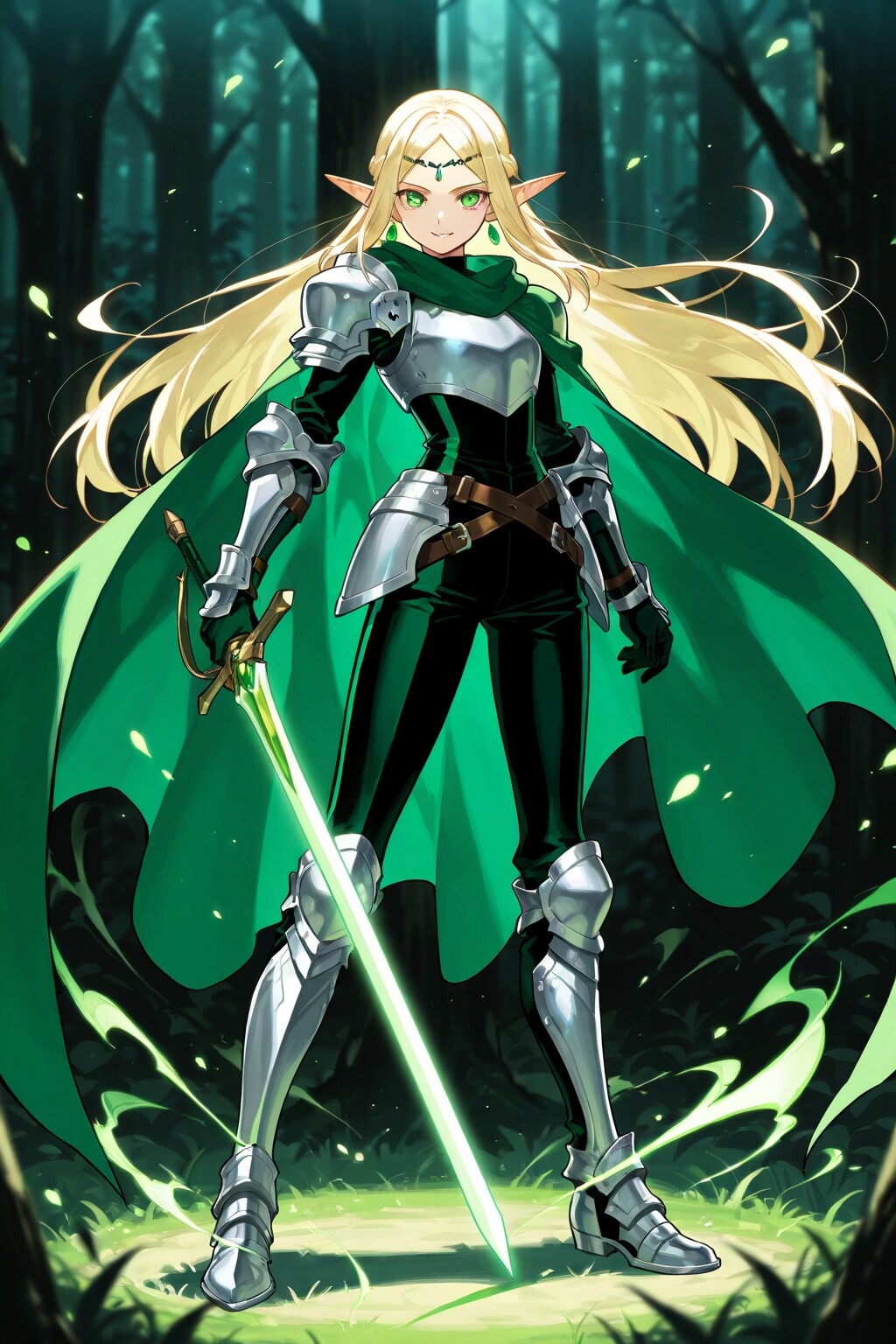 エルフの女騎士