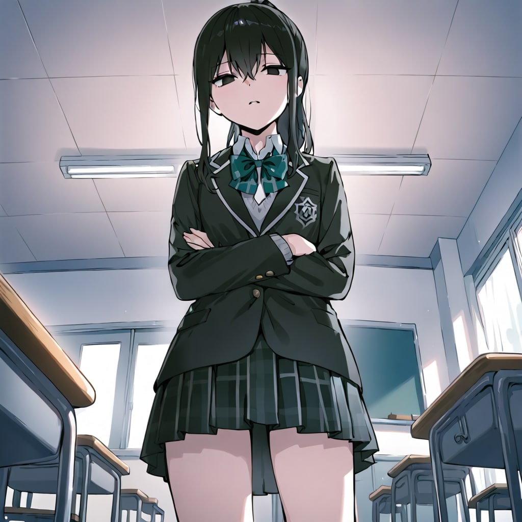 ゴミを見るような目