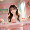 パステルカフェのテーブルの下2 2枚目