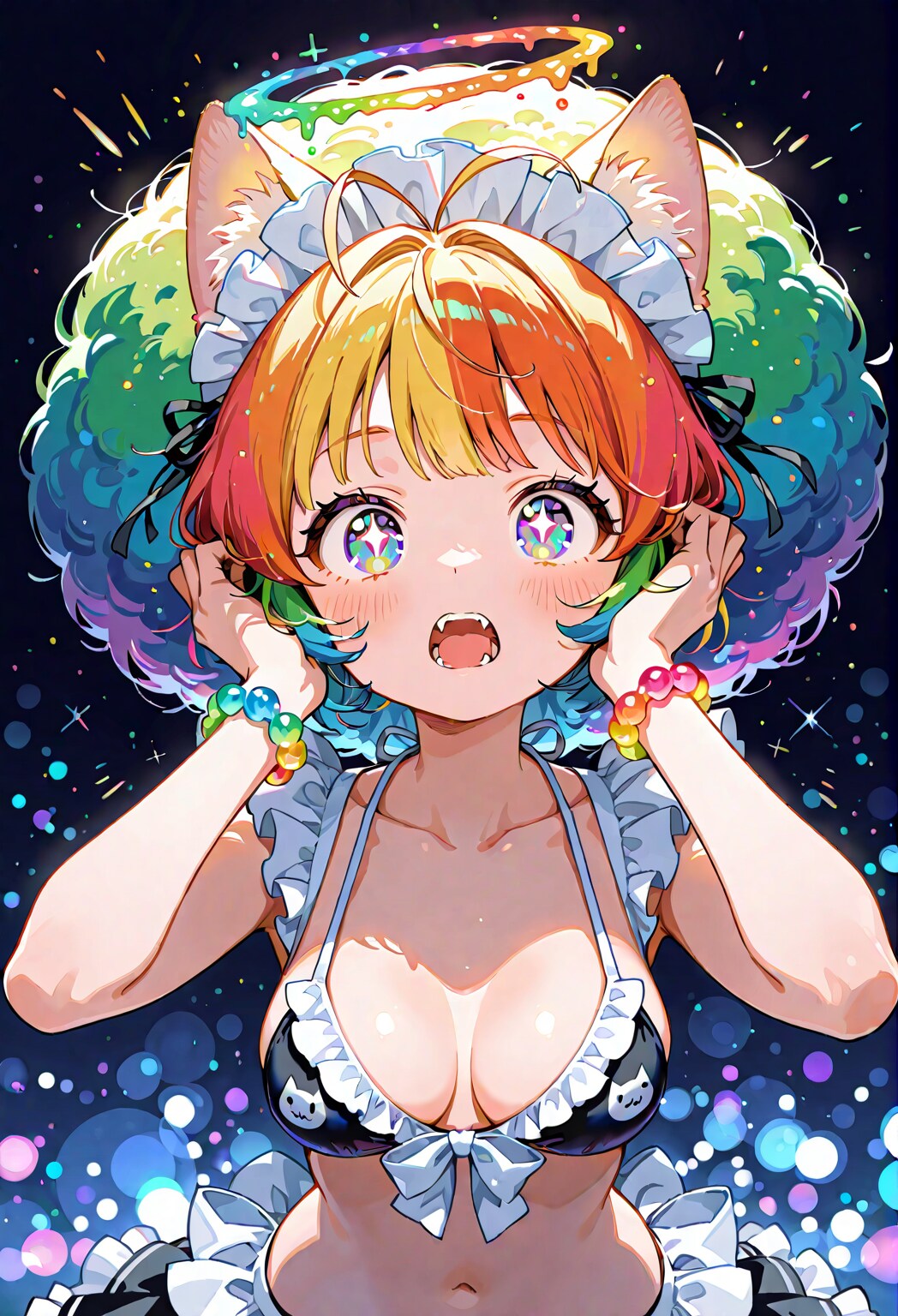 アフロ…?