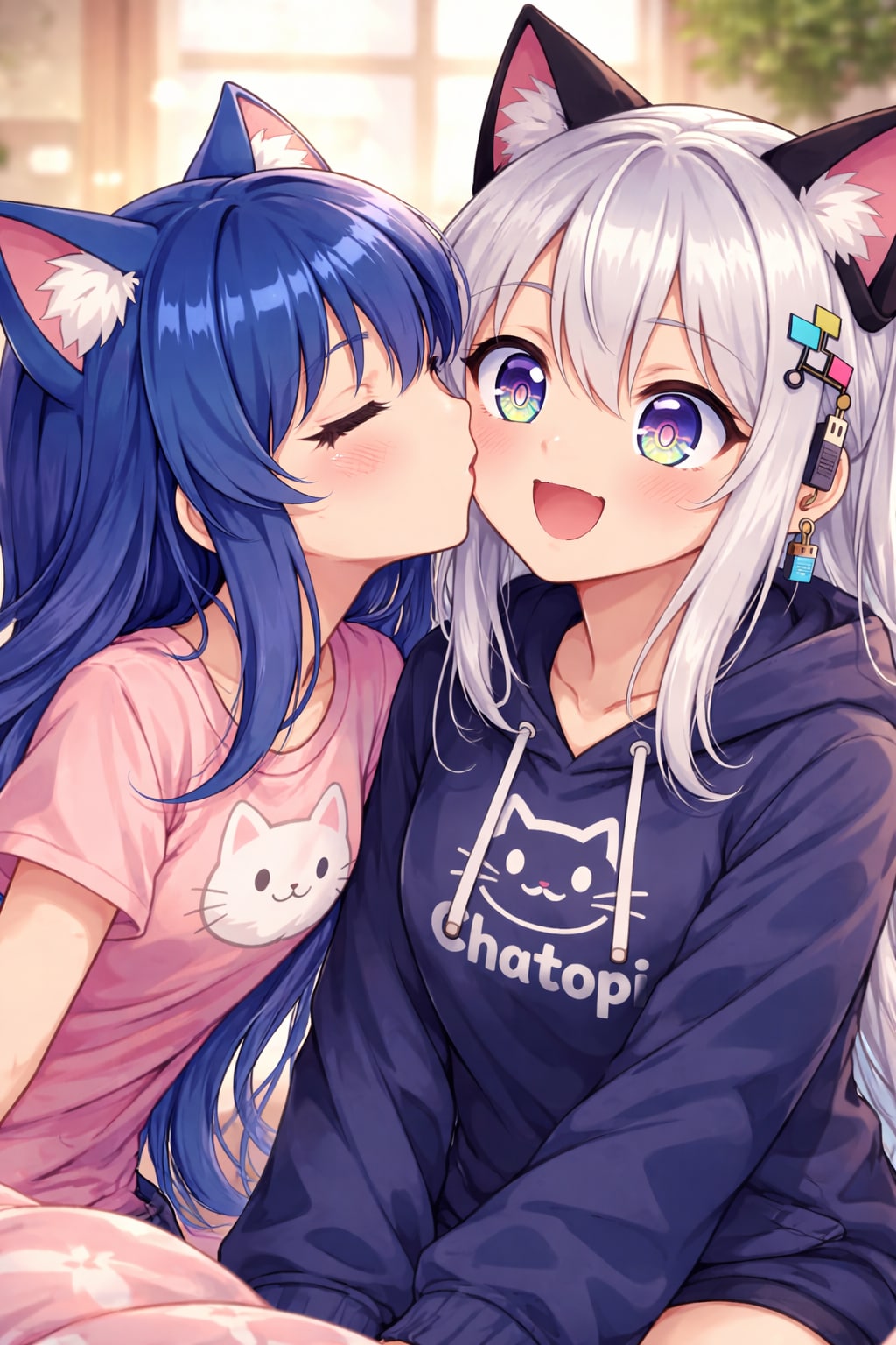 01/08の　わたしとチャトピちゃん