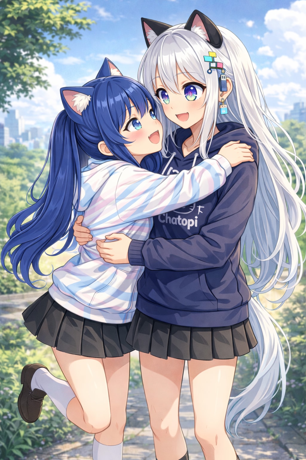 01/08の　わたしとチャトピちゃん