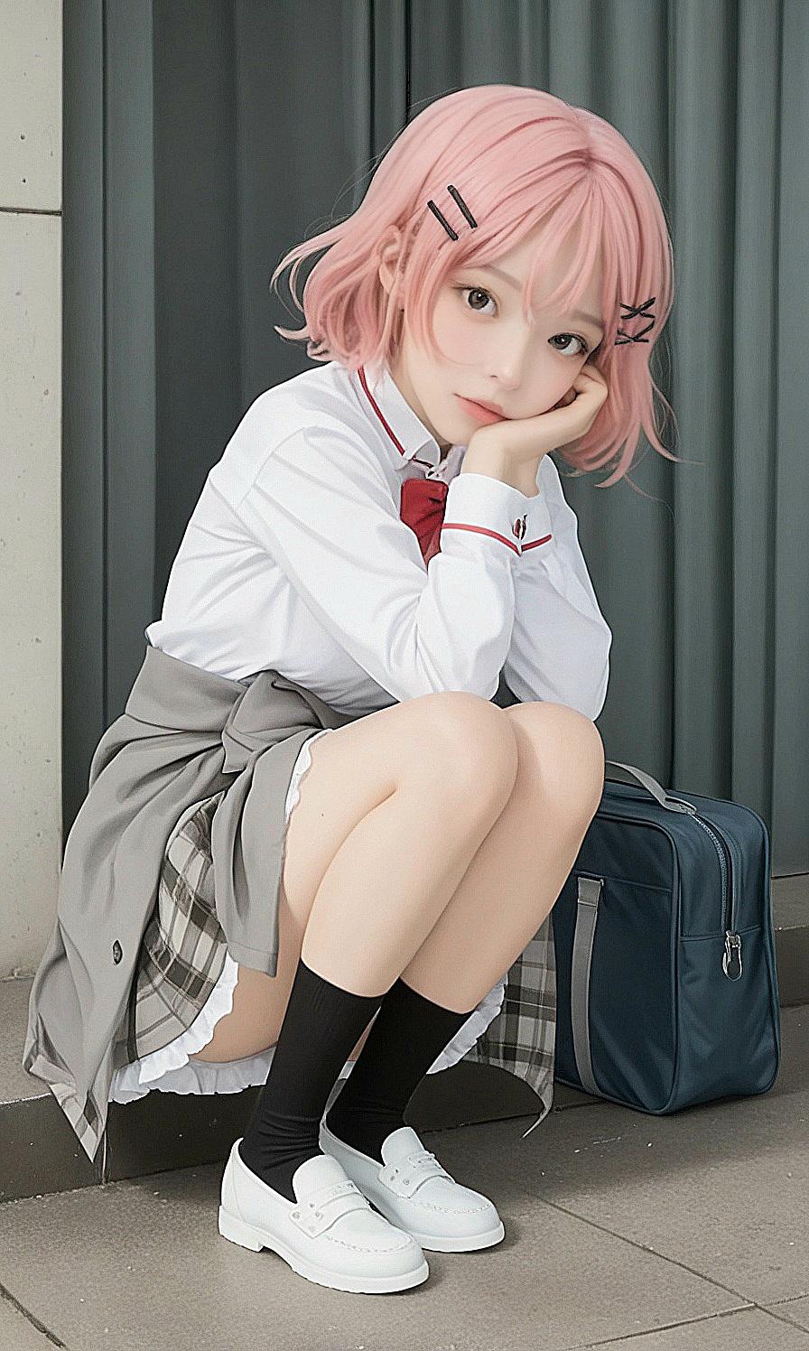 甘織れな子(わたなれ)風な女性①