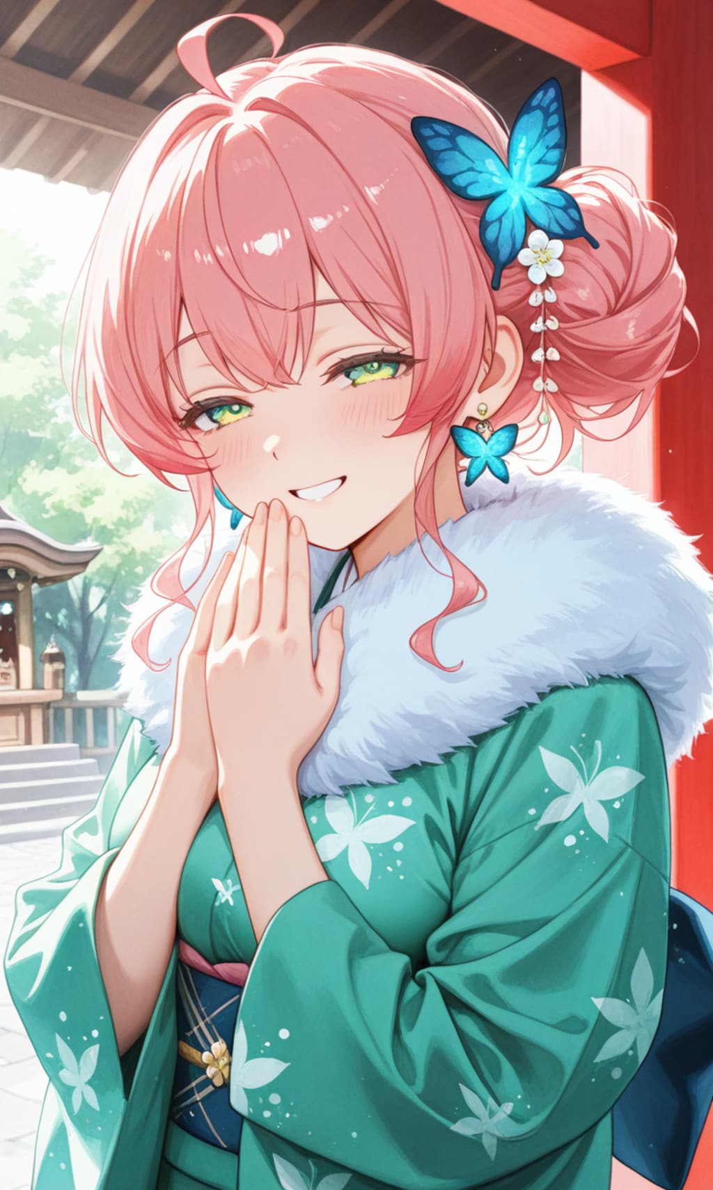 笑顔に幸せを添えて