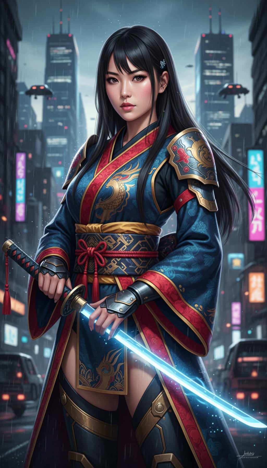 黒眼 x 黒髪 x 和装スーツ　ベストマッチ！