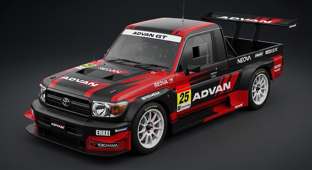 アドバンランクル70レーシングカー