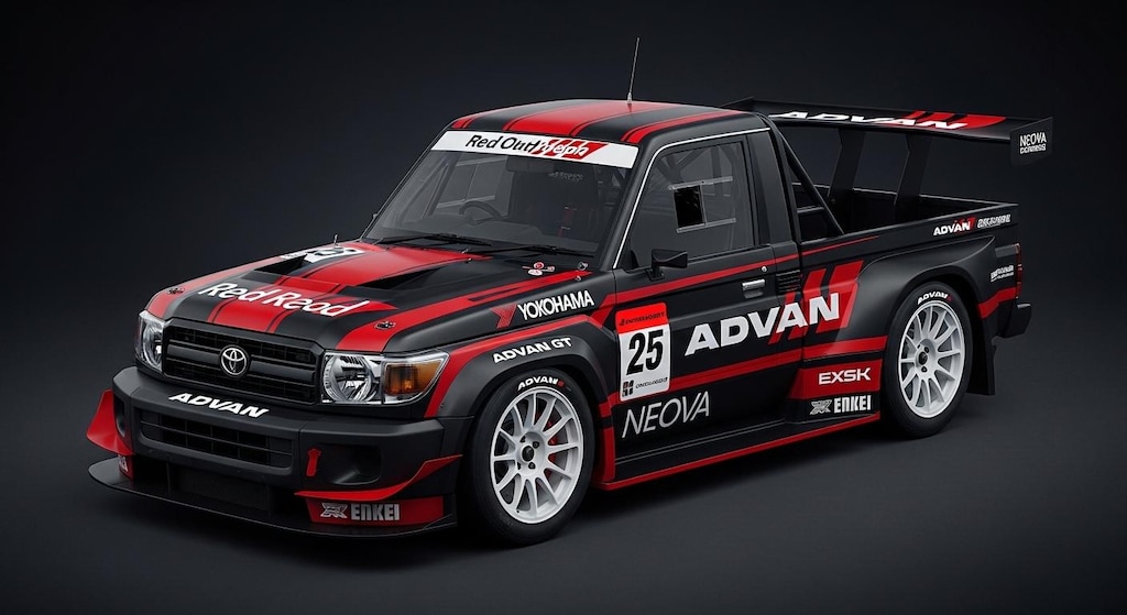 アドバンランクル70レーシングカー